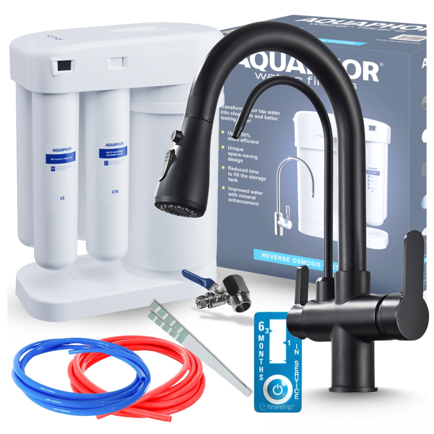 KITCHEN WATER FILTER UNDER-SINK REVERSE OSMOSIS AQUAPHOR MORION