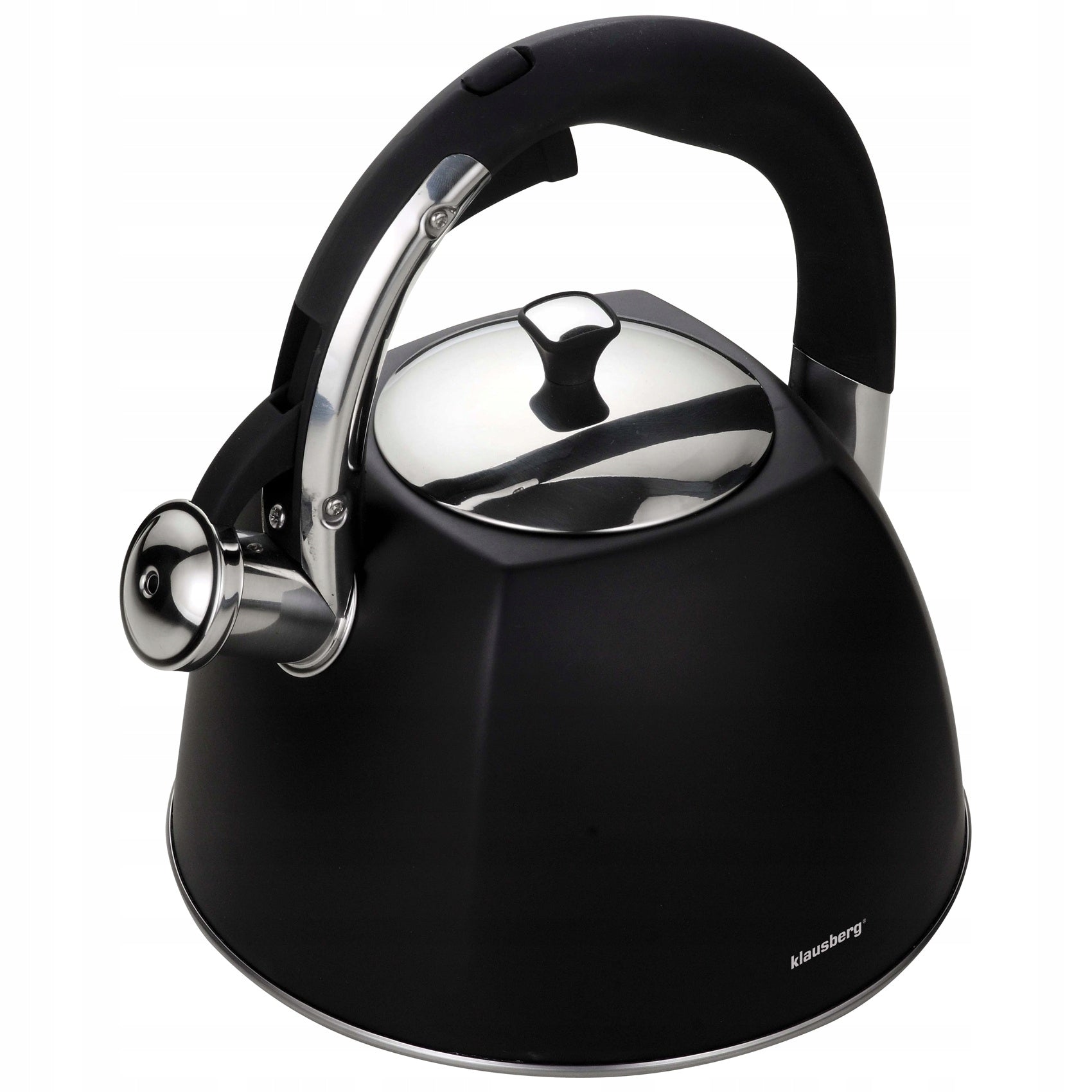 KLAUSBERG steel kettle 3L Black 7194 MAT