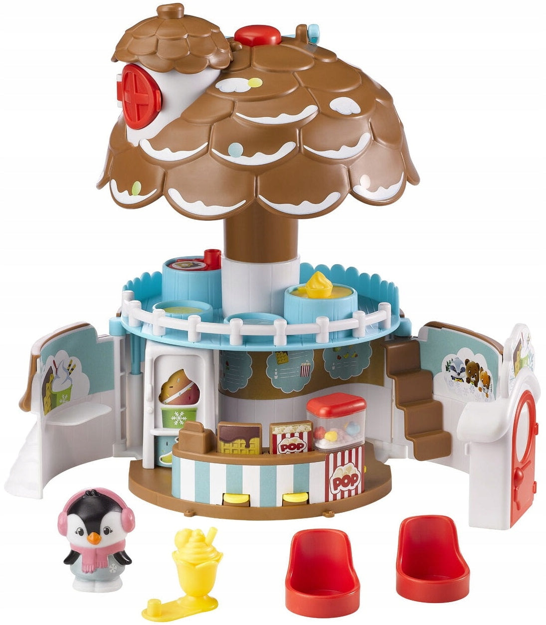 KLOROFIL ICE CREAM PARLOR CONES COTTAGE + FIGURINE Manufacturer code 3056567002176