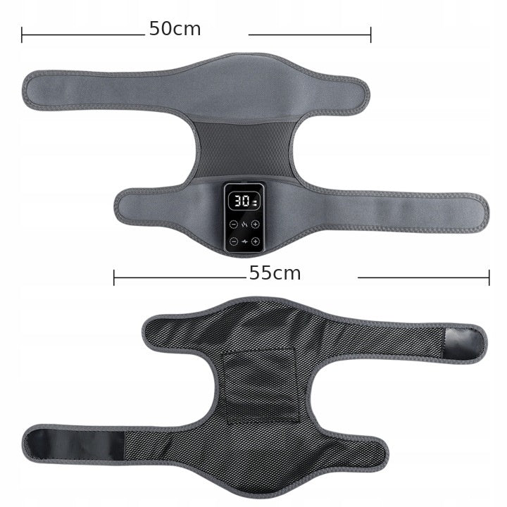 KNEE MASSAGER WITH HEATING ELECTRIC KNEE BAND JOINT PAIN Manufacturer code Ulga dla stawów Terapia ciepłem 5 poziomów