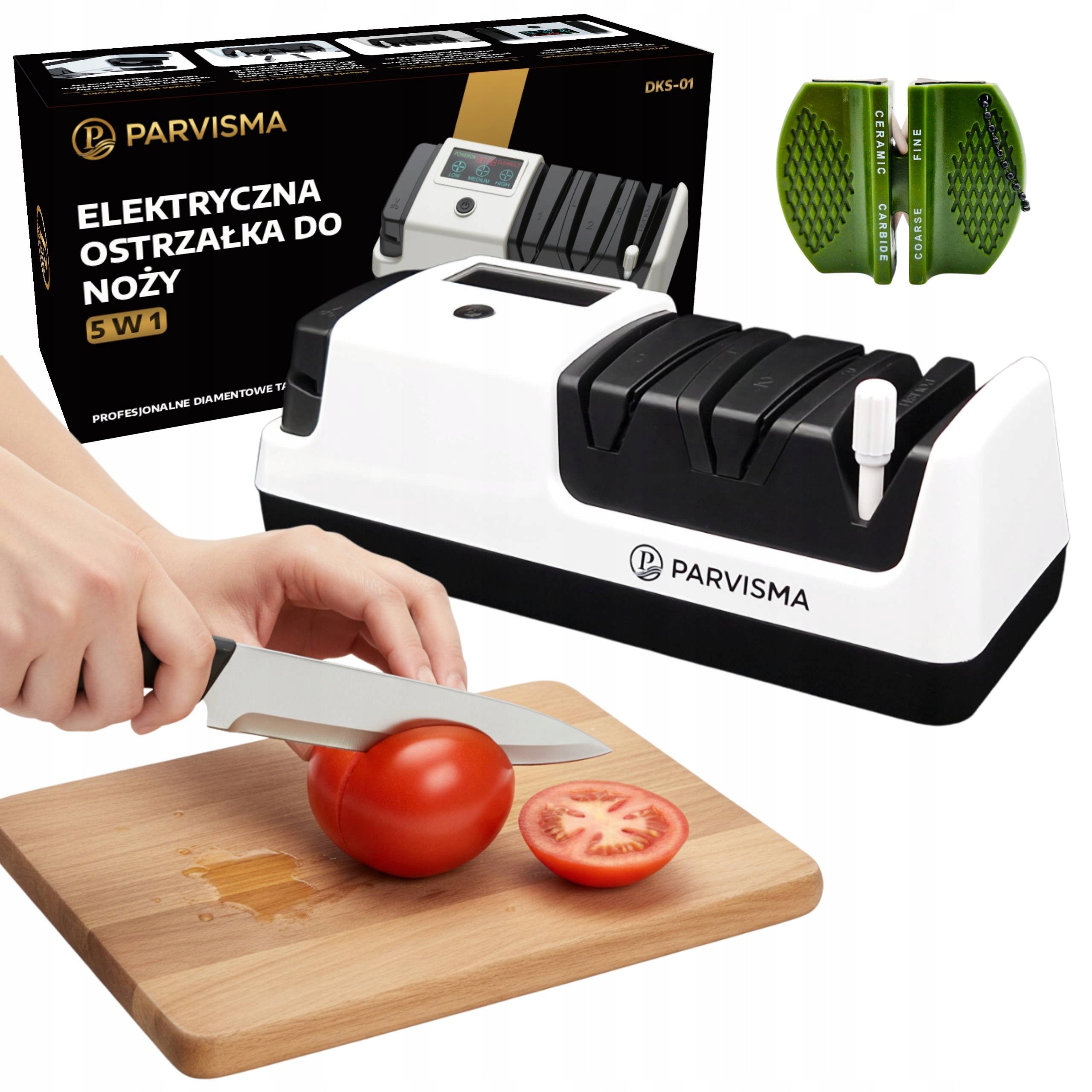 KNIFE Sharpener SCISSORS Electric Donkey Professional DIAMOND 5in1