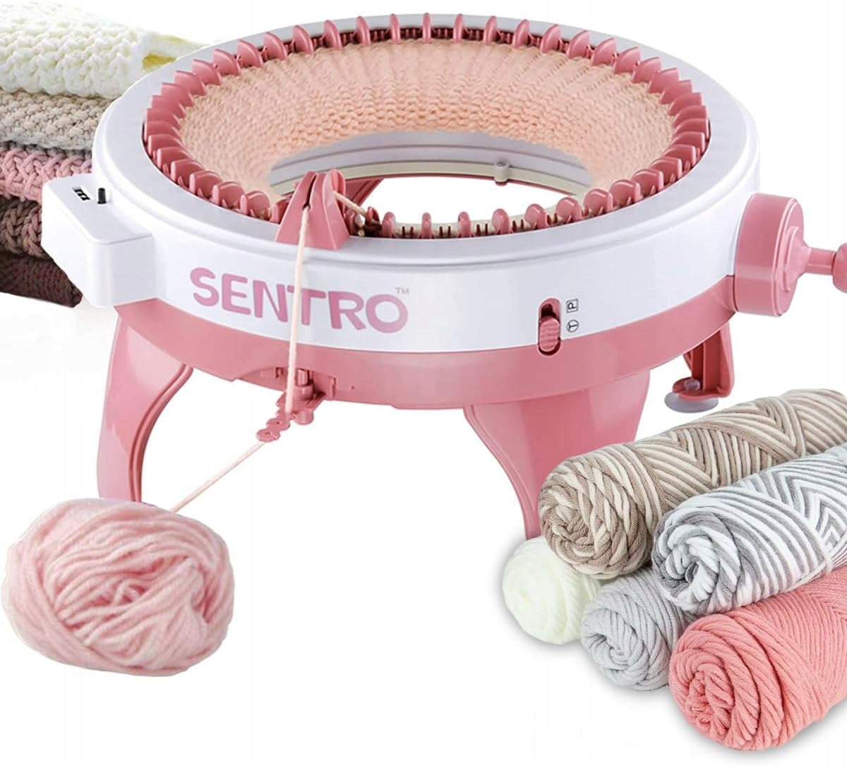 KNITTING MACHINE FOR KNITTING SET WITH ROW COUNTER Packaging status original
