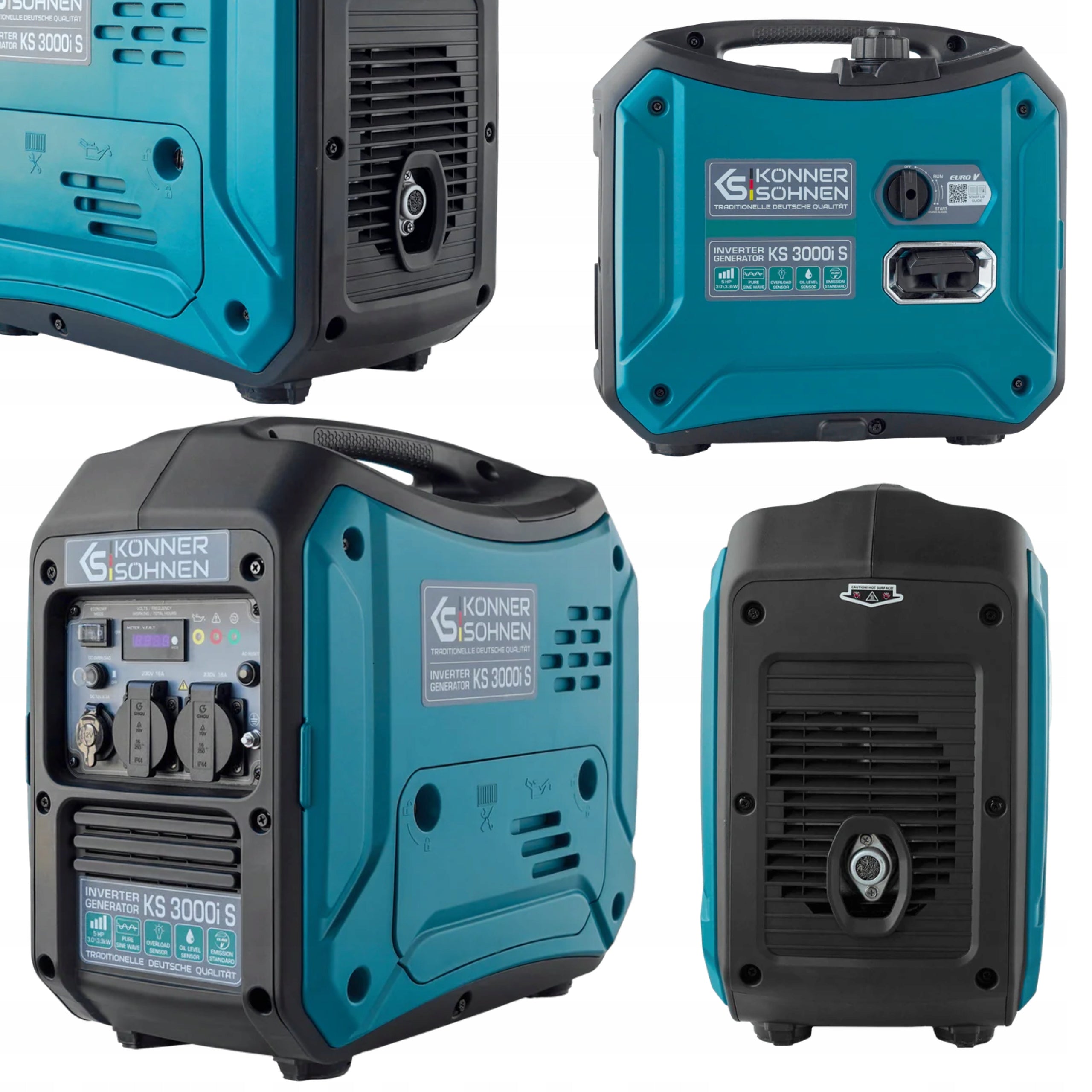 KÖNNER & SÖHNEN KS 3000I S INVERTER GENERATOR SET 3300 W