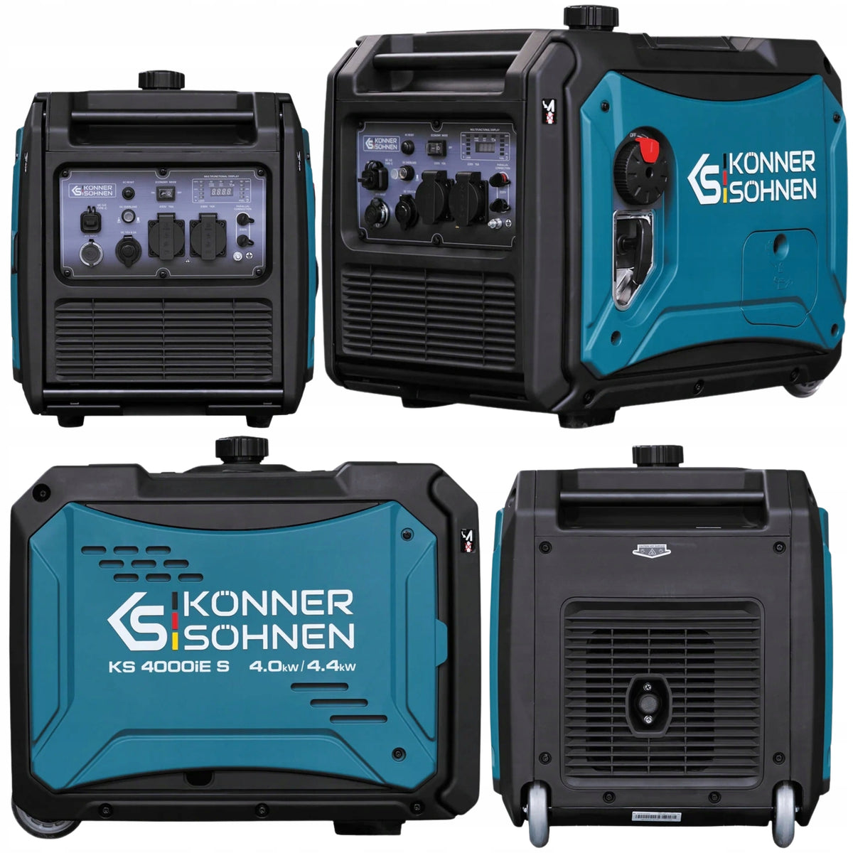 KÖNNER & SÖHNEN KS 4000iE S GENERATOR SET 4000W 4,4kW 7,5km PETROL Packaging status original