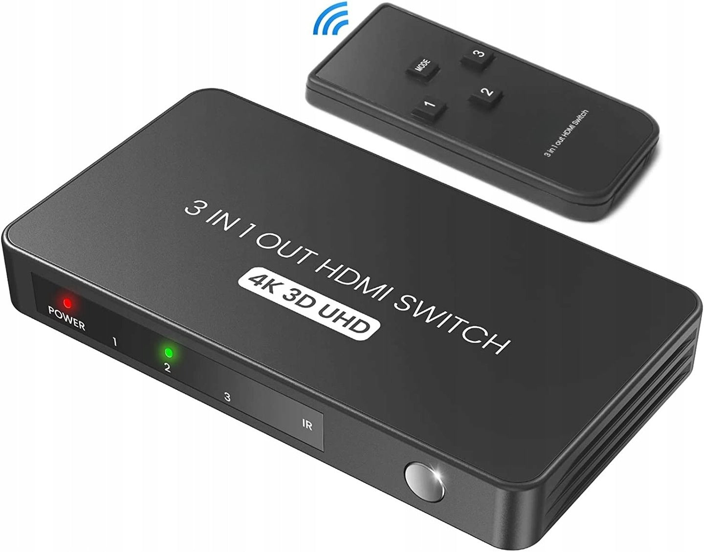 KOOFIT HDMI 3 SWITCH in 1 4K 3D UHD