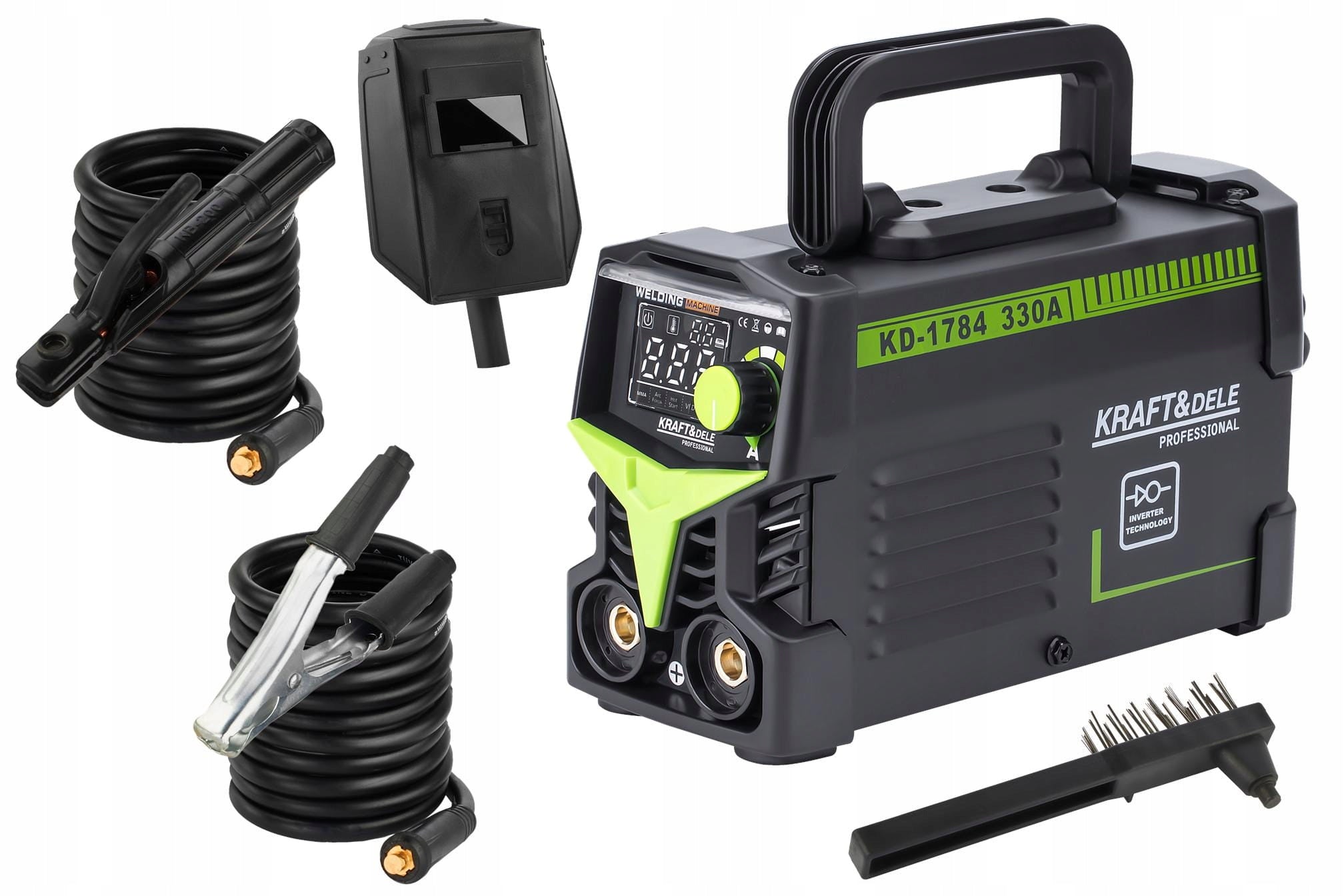 KRAFT&DELE INVERTER WELDING MACHINE 330A MMA TIG LIFT VRD KD1784 Maximum electrode diameter 5 mm