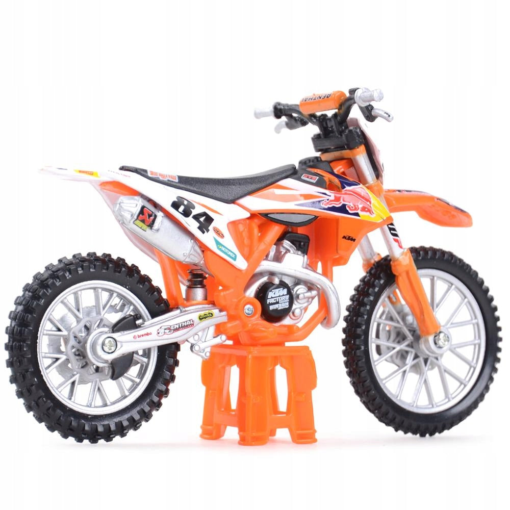 KTM 450 SX- F #84 Jeffrey Herlings Bburago 1:18 Bburago Brand Bburago