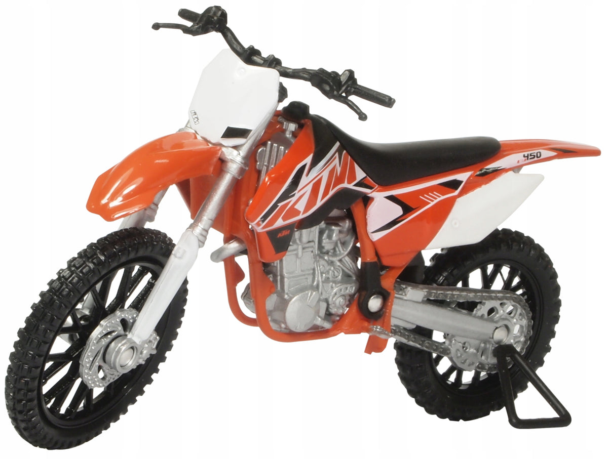 KTM 450 SX-F MODEL METAL/PLASTIC WELLY MOTOR 1:18 Brand Welly
