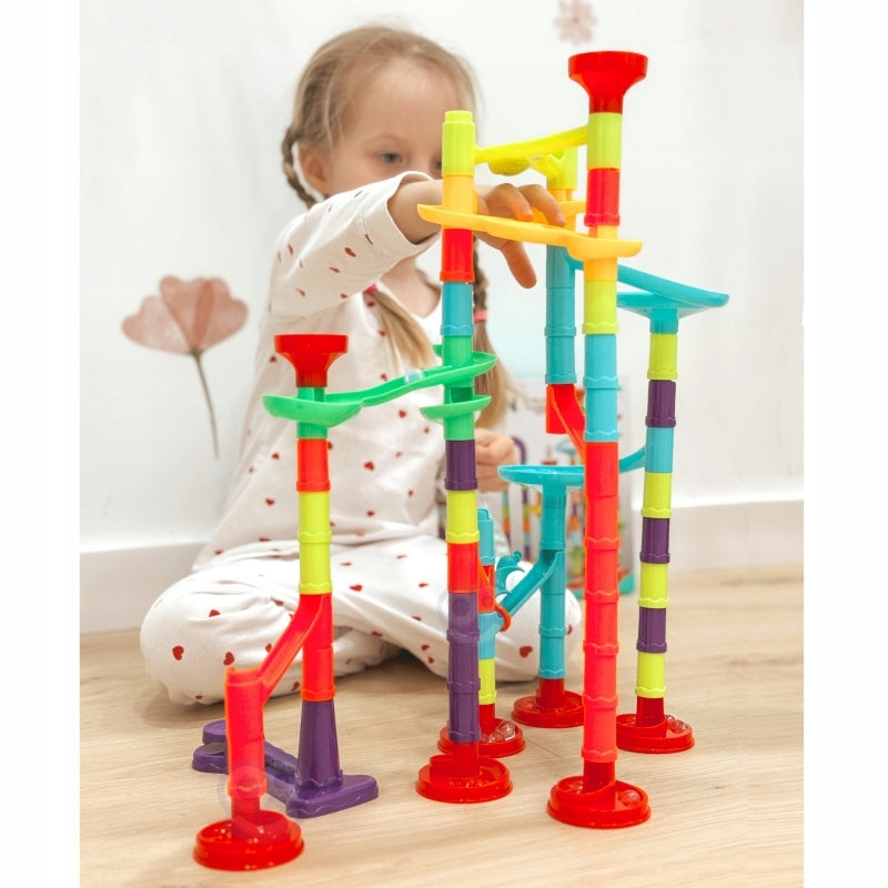KULODROM BALL TRACK SET 113EL + LAUNCHER Spiral BALLS FOR CHILDREN Manufacturer code 5965