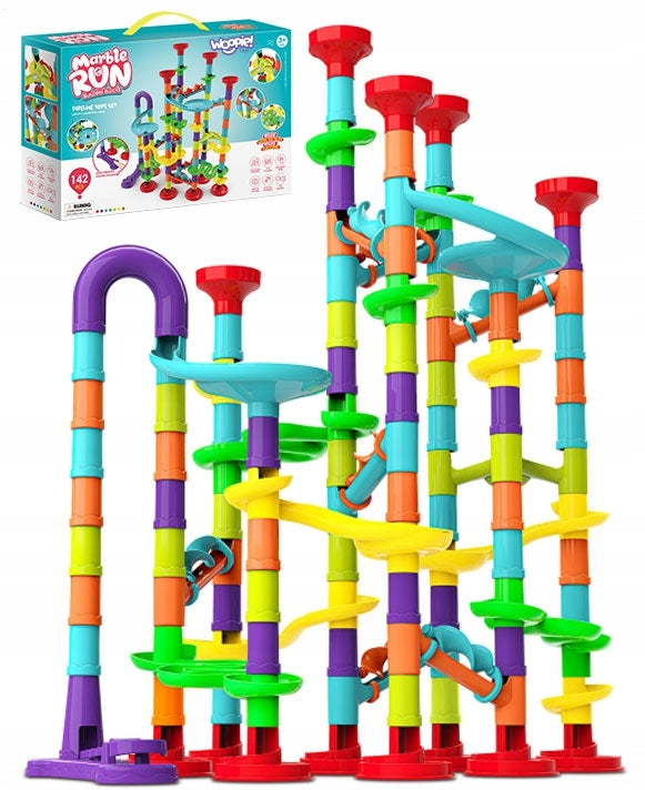 KULODROM BALL TRACK SPIRAL CONSTRUCTION SET FOR CHILDREN 142 EL GIFT