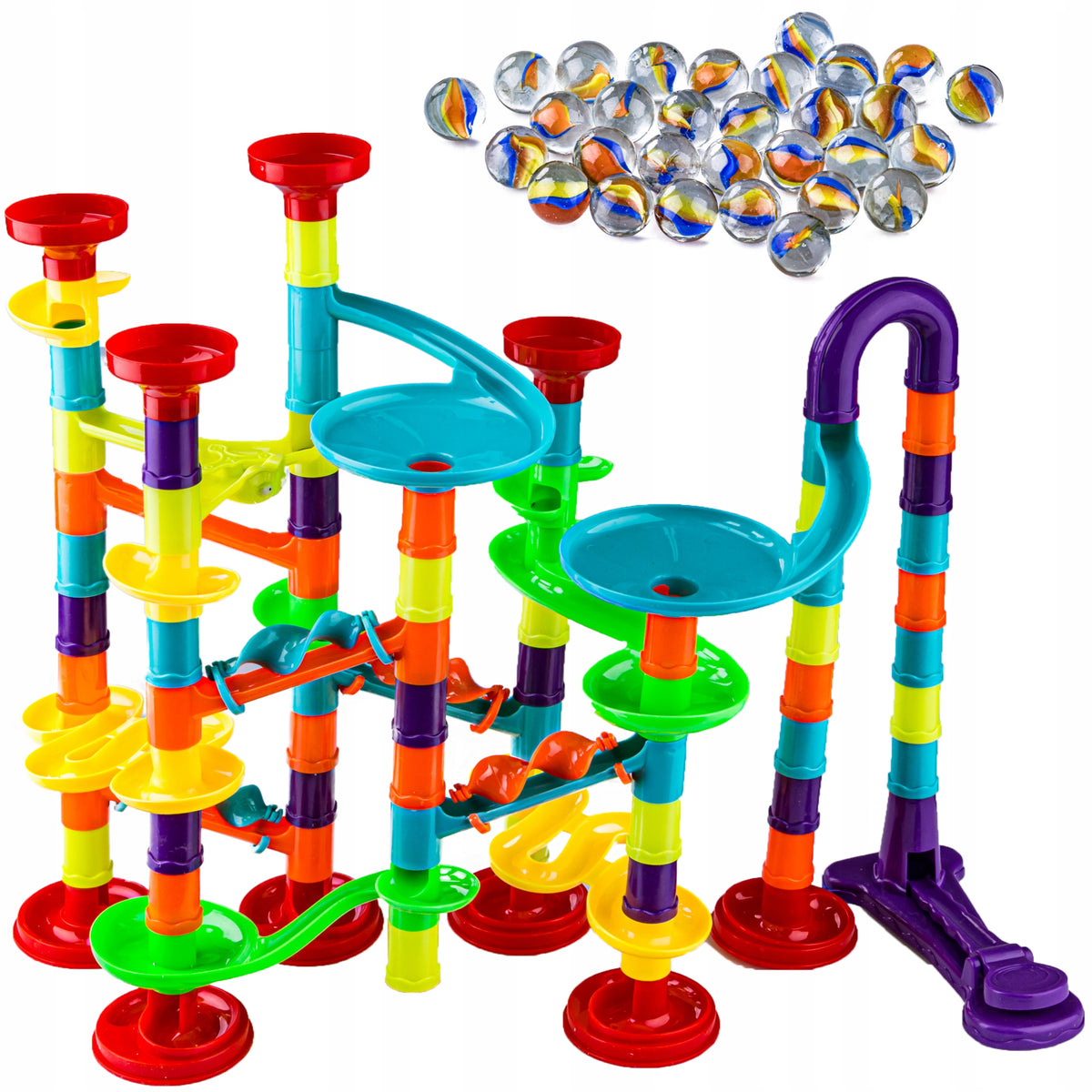 KULODROM Ball Track for children Building Blocks BALLS 113 elements