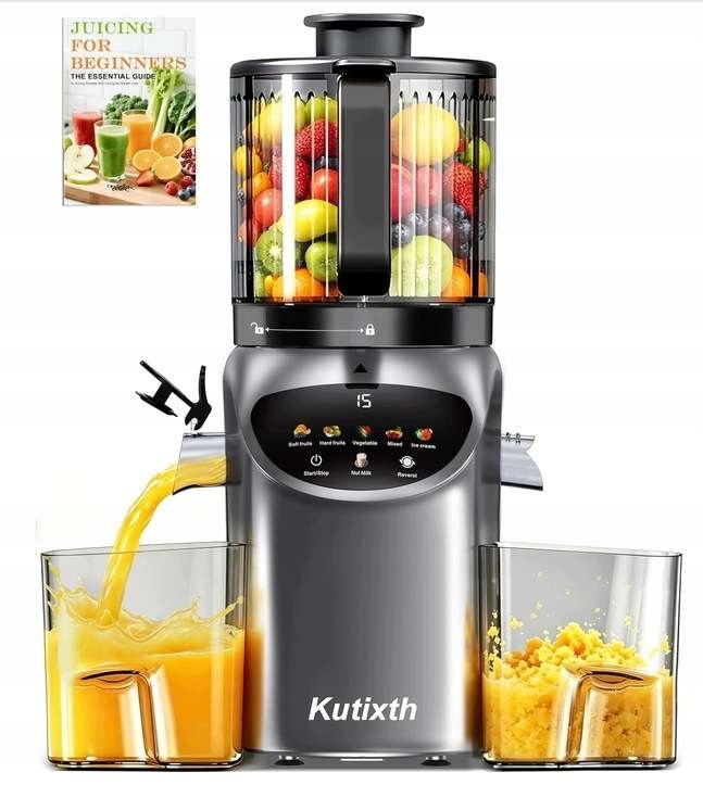 KUTIXTH 450W 3L Cold Press Large Fruit and Vegetable Pour