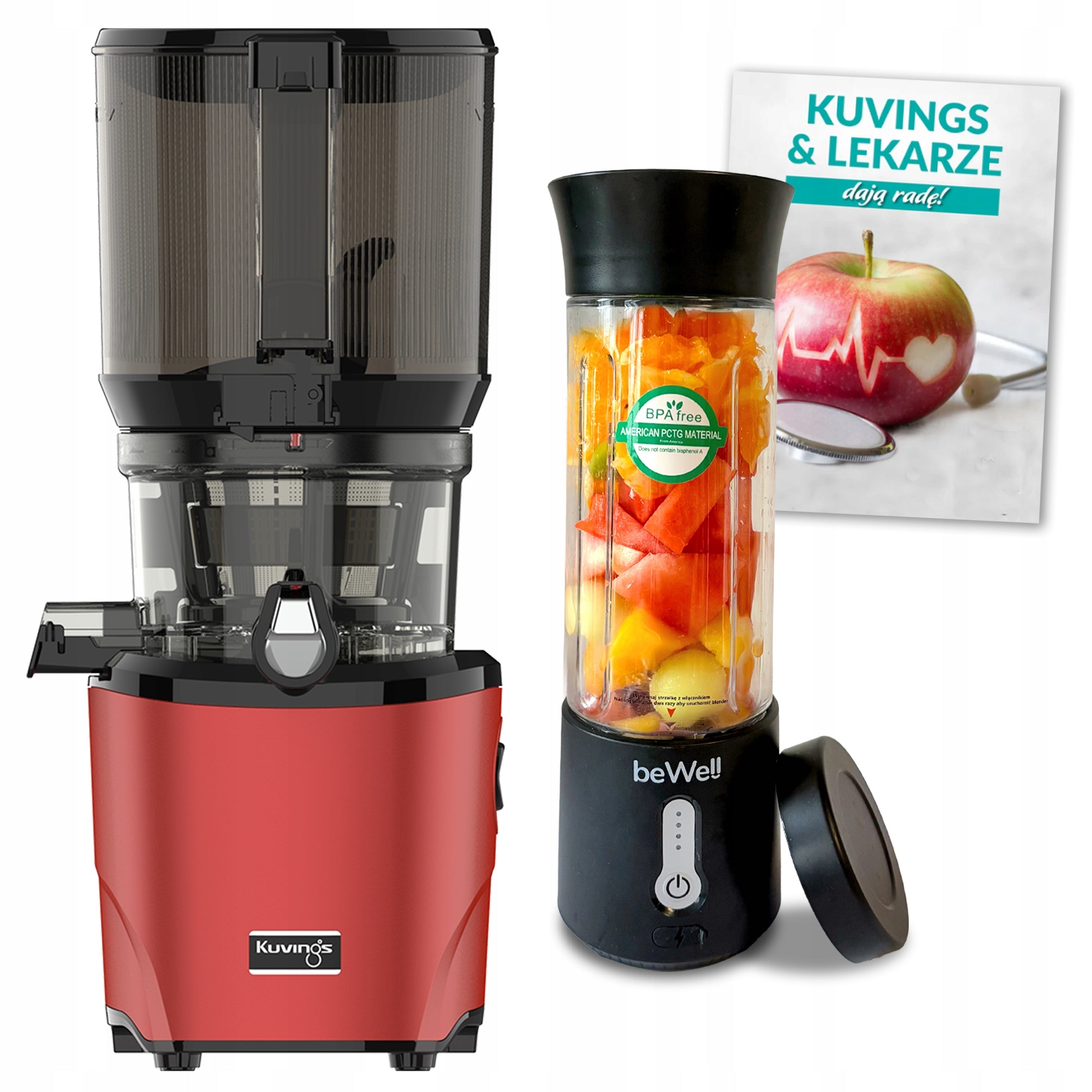 KUVINGS AUTO10S SLOW JUICER FOR VEGETABLE FRUIT JUICES+ GIFTS