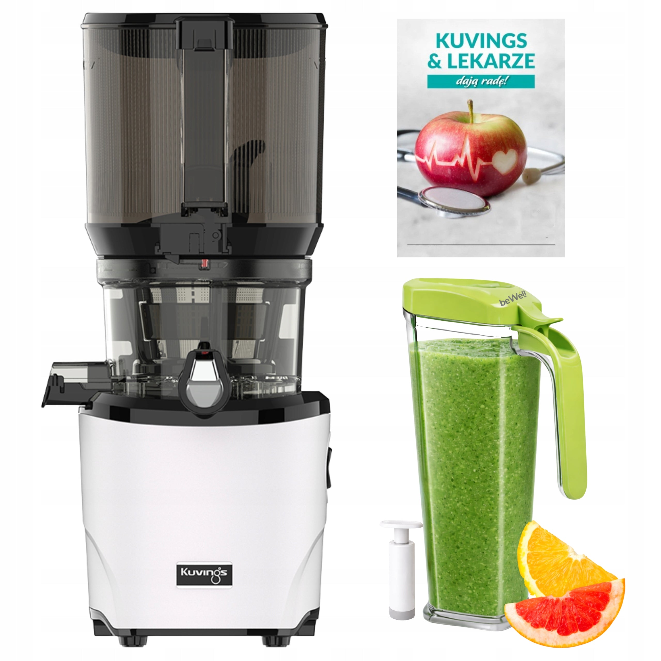KUVINGS AUTO10S Slow juicer for vegetable fruit juices + GIFT