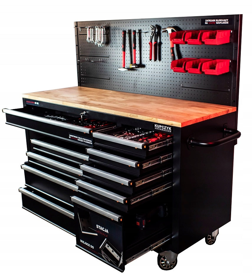 KWW-10ST Workbench cabinet tool trolley Kupczyk board 10