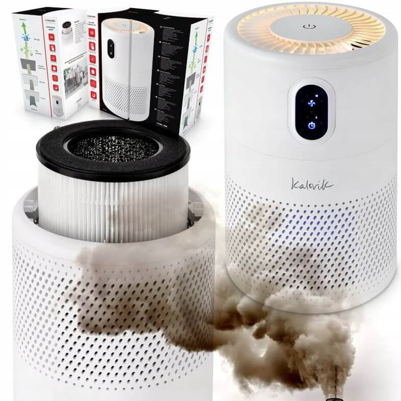 Kalorik AIR PURIFIER HEPA Carbon Filter UVC JONY AP1002 120m³/h Power 16 W