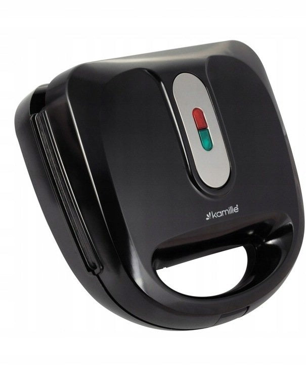 Kamille Peanut toaster 6723 black 800 W 5 W 1 donuts sandwiches