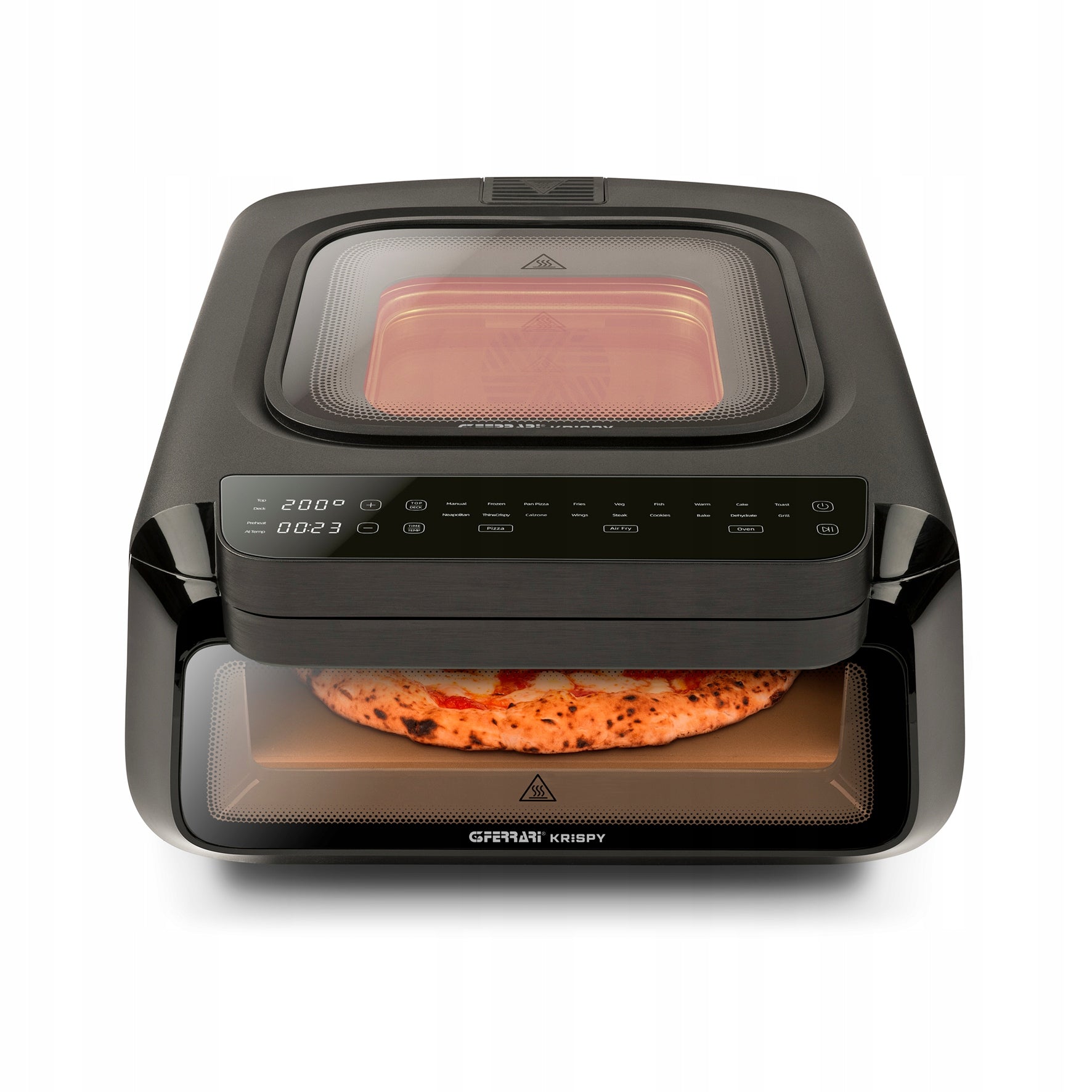 Kamna na pizzu G3Ferrari Krispy G10225 s funkcí fritézy a grilu Model G10225