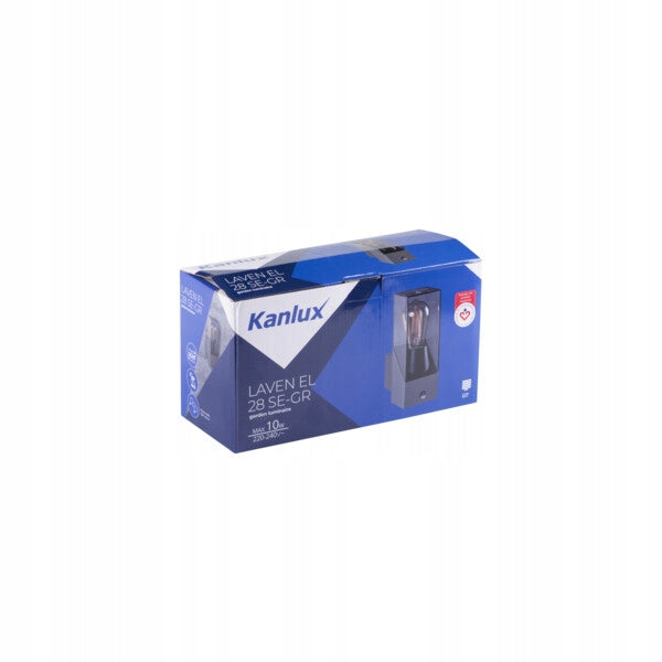 Kanlux garden lamp wall lamp LAVEN EL 28 SE-GR sensor,replaceable source E27 Brand Kanlux