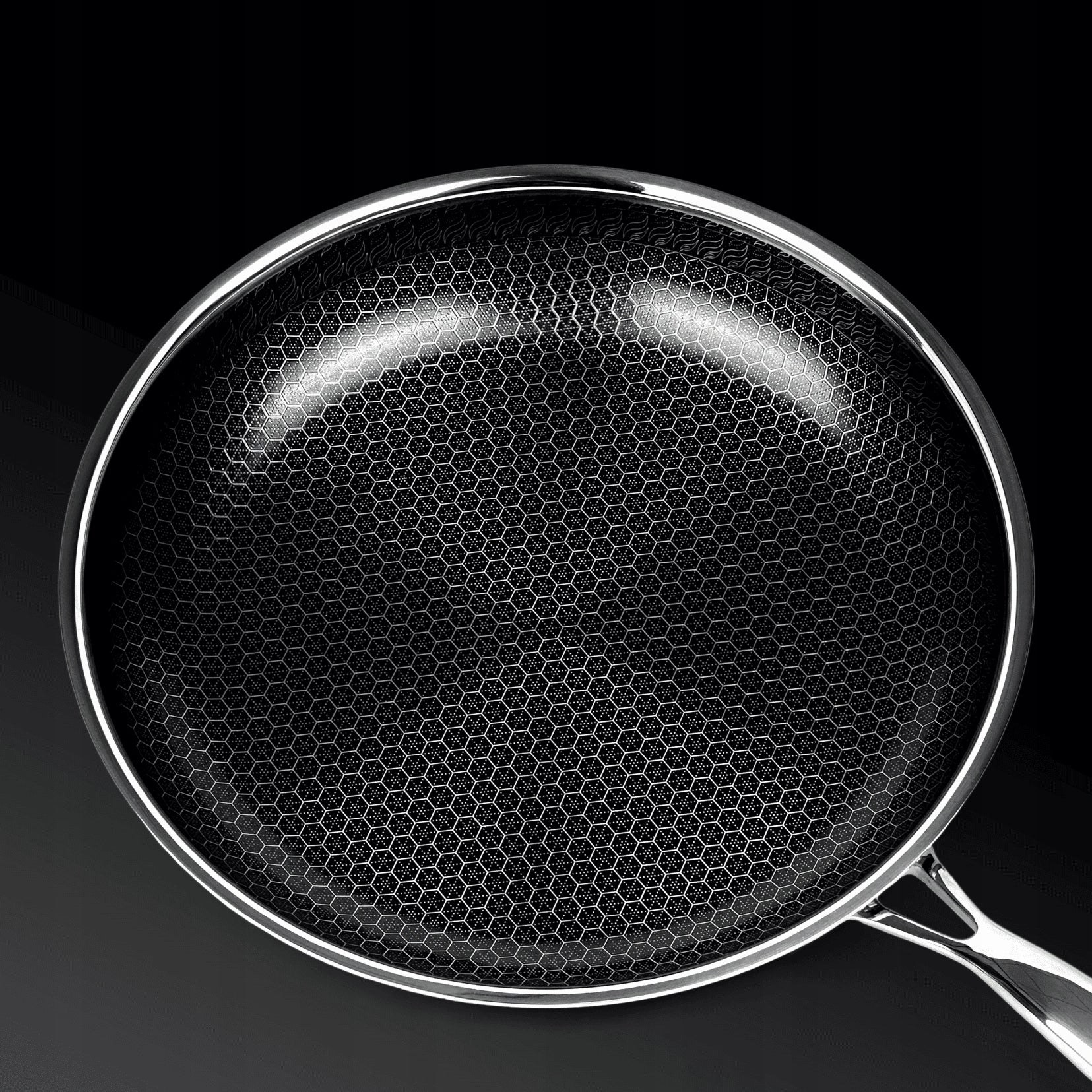 Kanso Professional Ceramic Pan 24 cm with Lid for Inductions Gas Packaging status original
