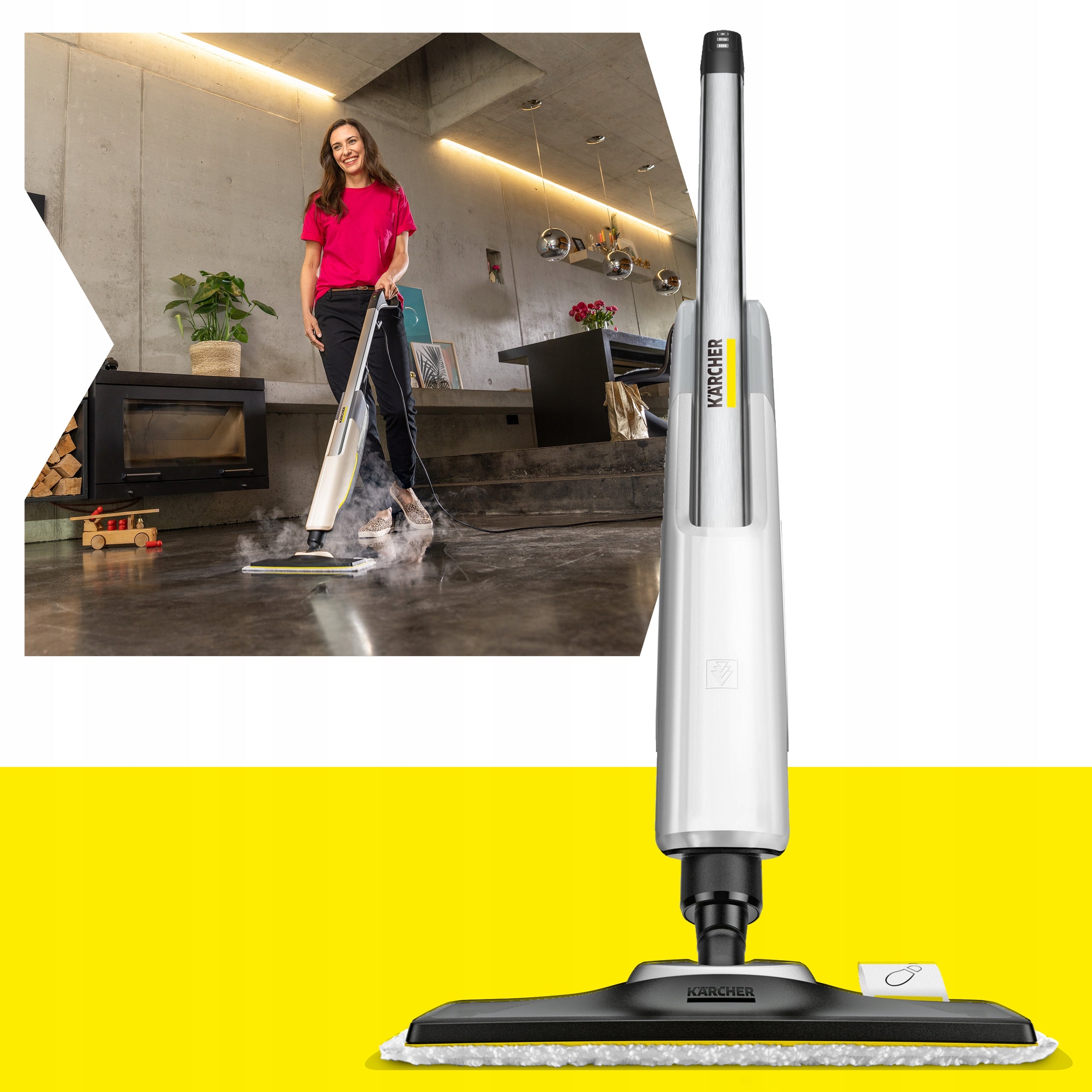 Karcher SC 2 Upright Steam Mop for Floor Cleaning Manufacturer code 1.513-500.0
