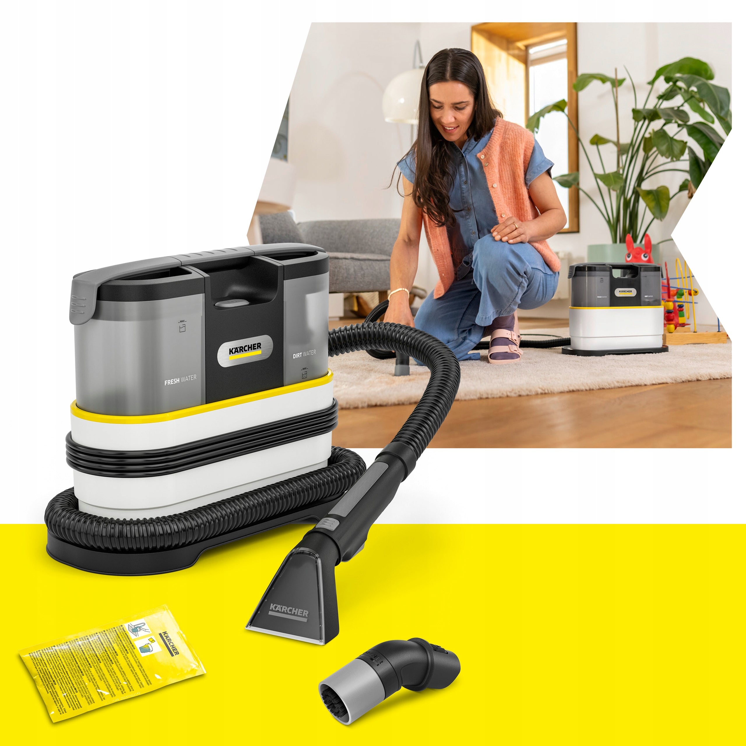 Karcher SE 2 Spot Care Washing Vacuum Cleaner Packaging status original