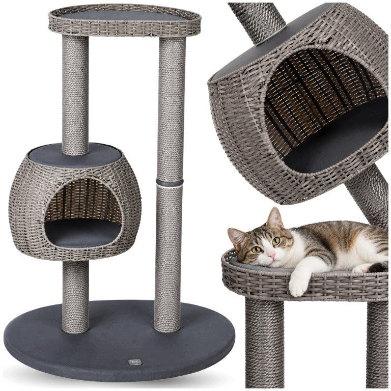 Karlie Nicky Outdoor Cat Scratcher 110 cm Polirattan Balcony Terrace Premium