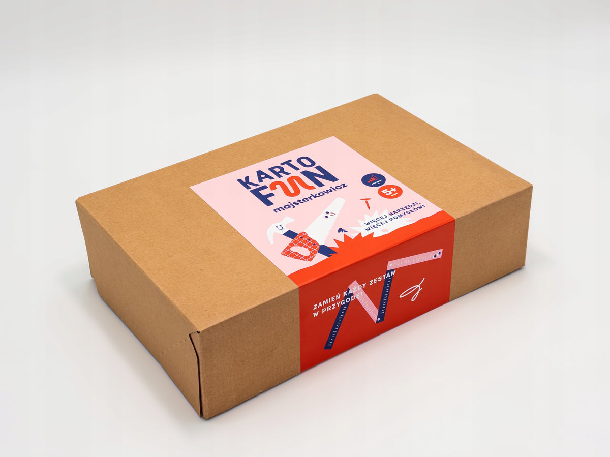 KartoFun DIY Kit Build with Cardboard with Karto Fun! Packaging status original