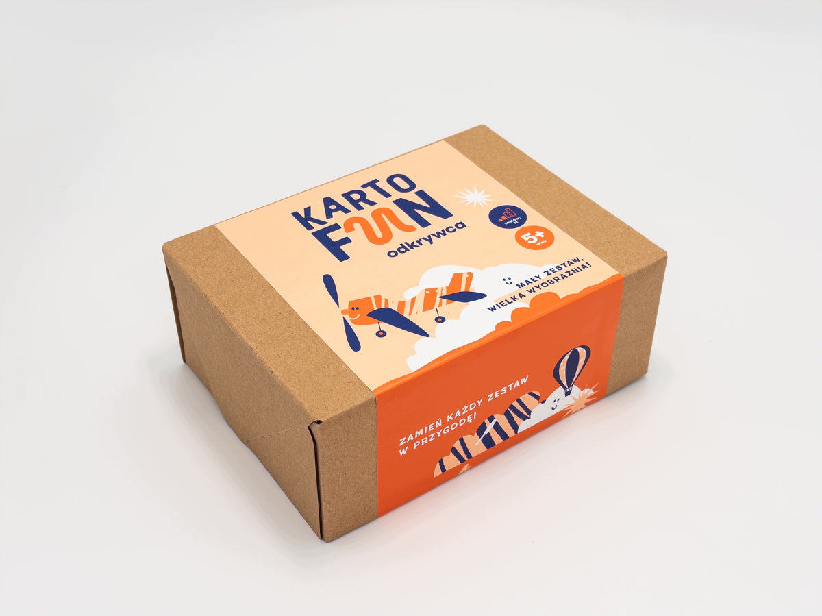 KartoFun Explorer Set Build with Cardboard with Karto Fun! Packaging status original