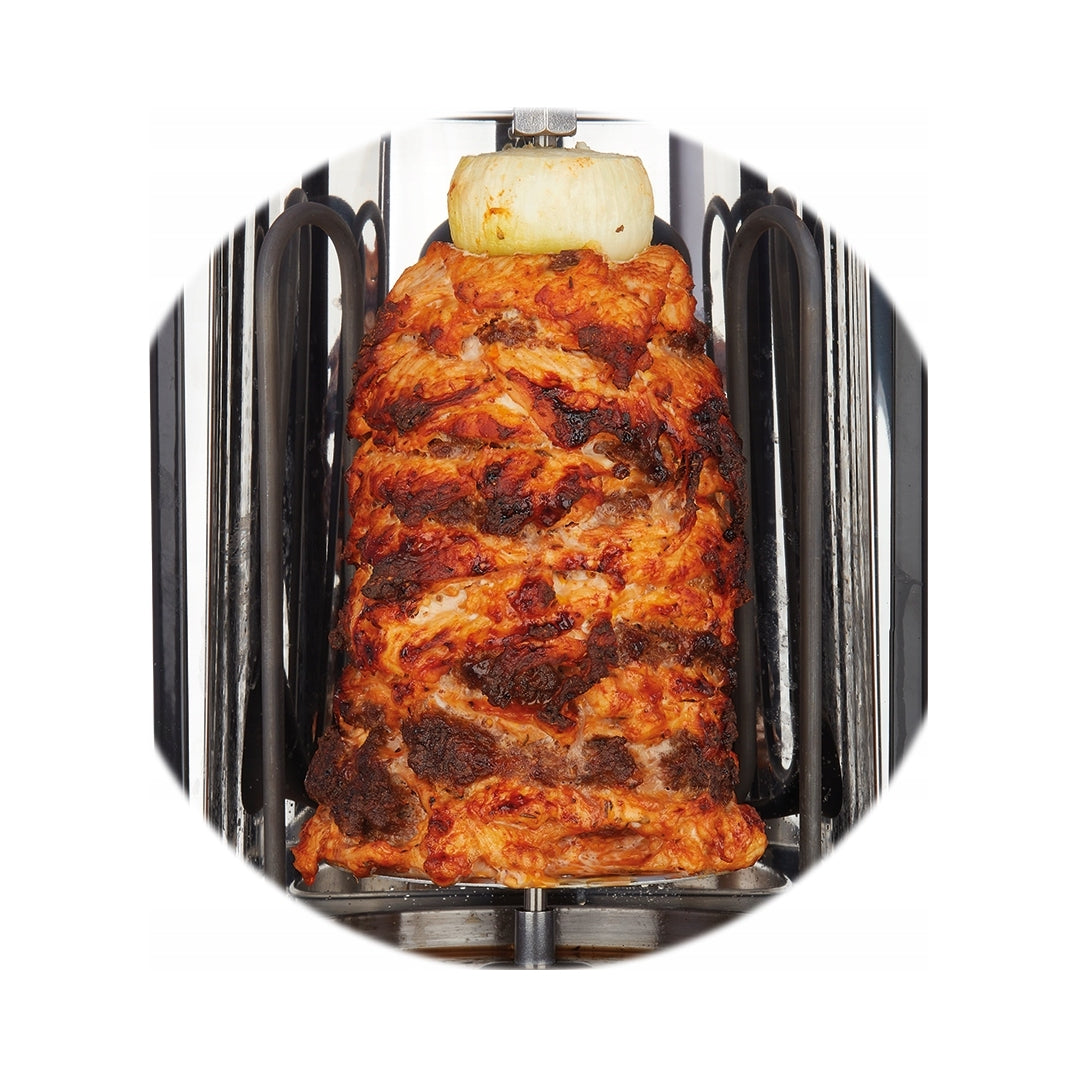 Kebab Grill HEINRICH'S HDG 8687 - compact, 1400W, black Packaging status original