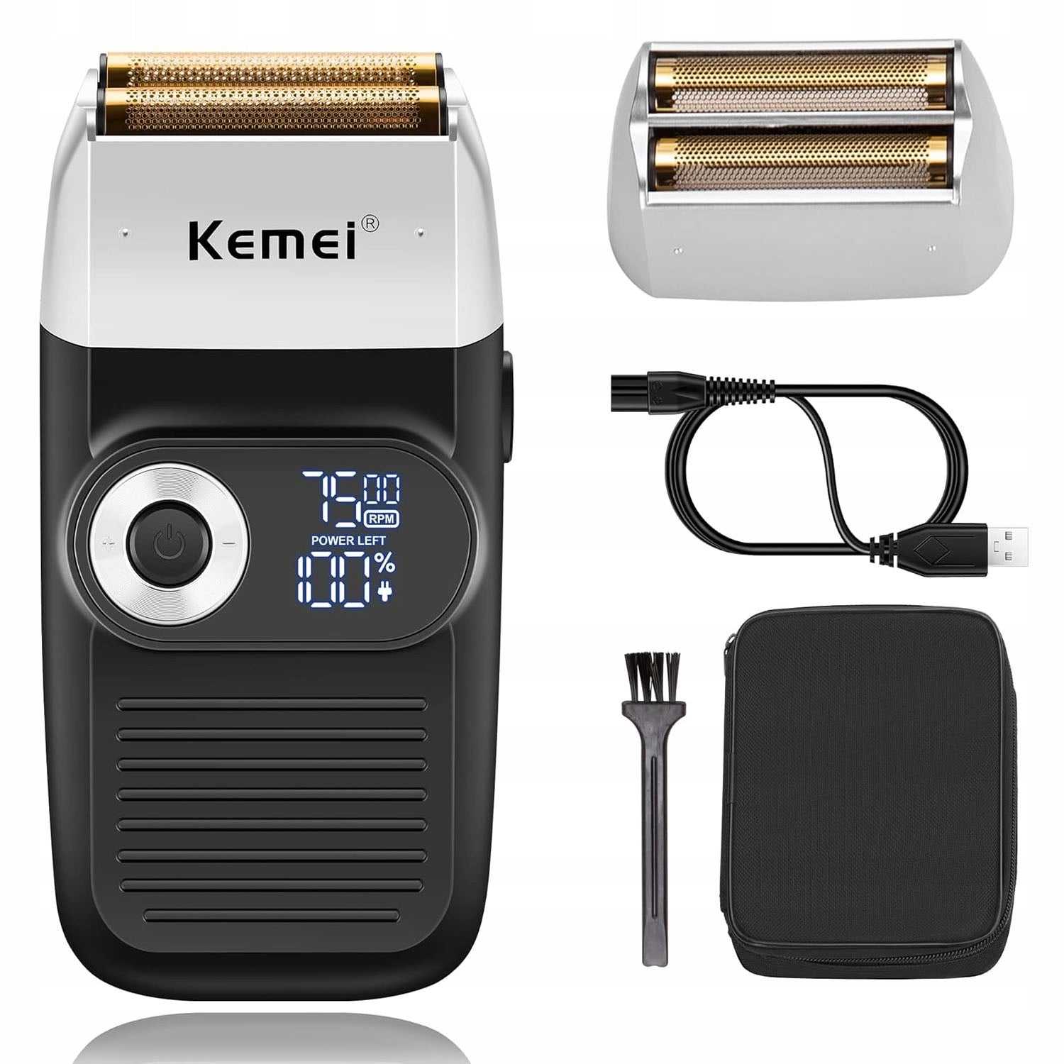 Kemei Shaver Men's ELECTRIC FOIL KEMEI MACHINE GIFT