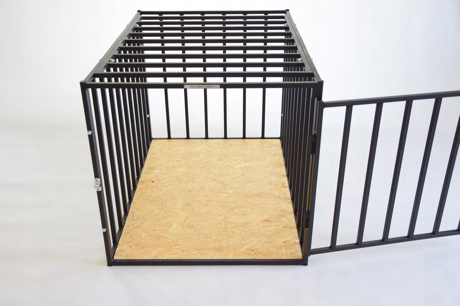 Kennel cage L playpen dog transporter folding Brand Fruit Press
