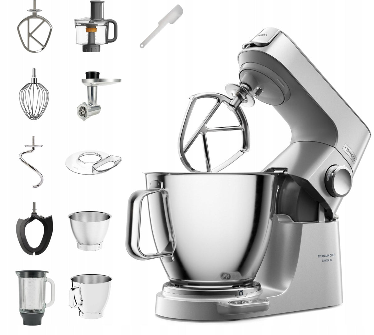 Kenwood KVL85.594SI Titanium Chef Baker XL 1200 W silver/grey 2026