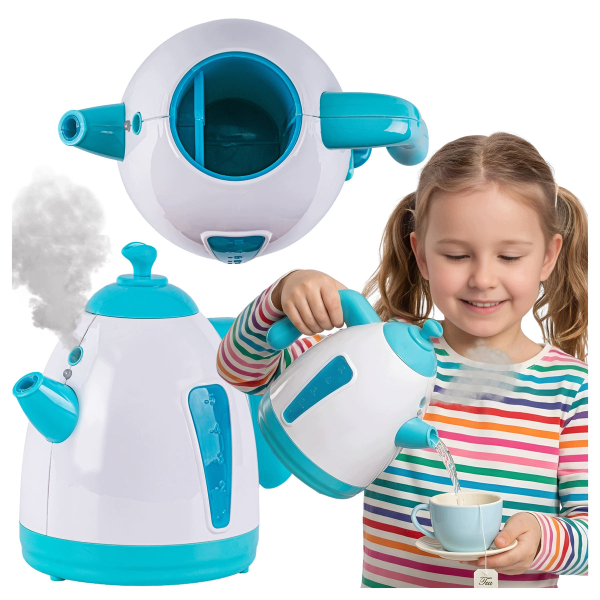 Kettle Electric Wireless Water Cooking Effect Pair Light Sound