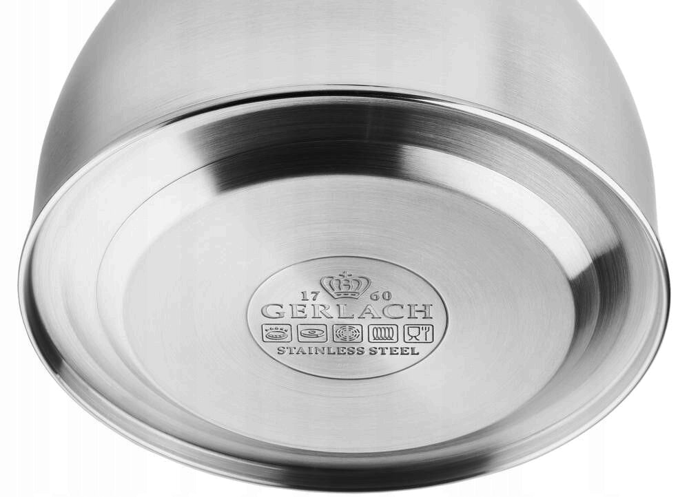 Kettle GERLACH Ambiente 2.8 l Mat Steel Kind traditional kettle
