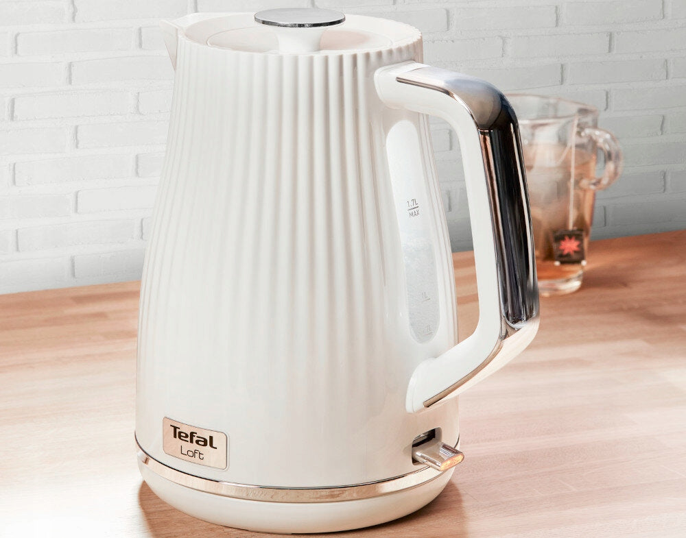 Kettle TEFAL Loft KO250130 White Material synthetic material
