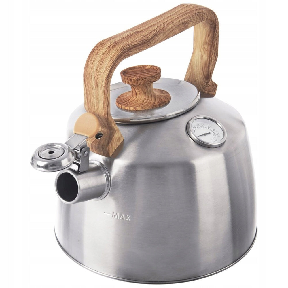 Kettle WITH THERMOMETER whistle for gas cooking induction stove Brand no brand