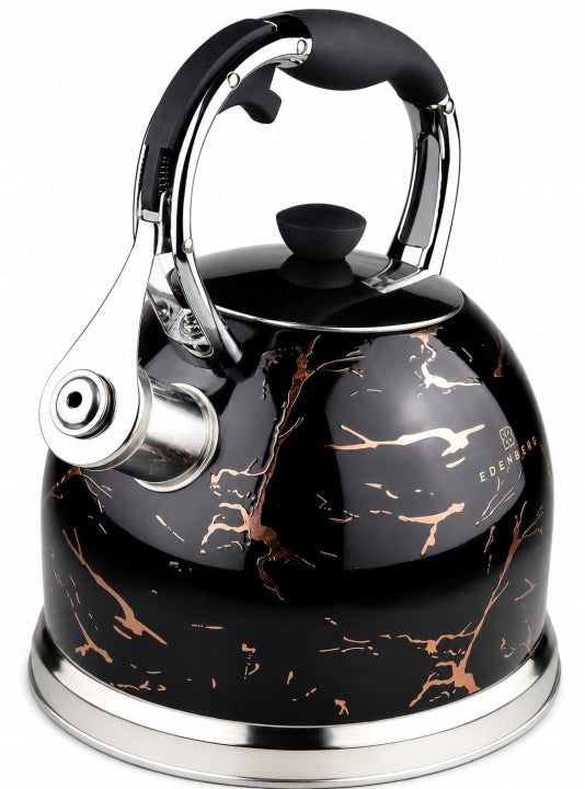 Kettle with Whistle Colorful Gold Induction Gas 3L EDENBERG Manufacturer code 8868