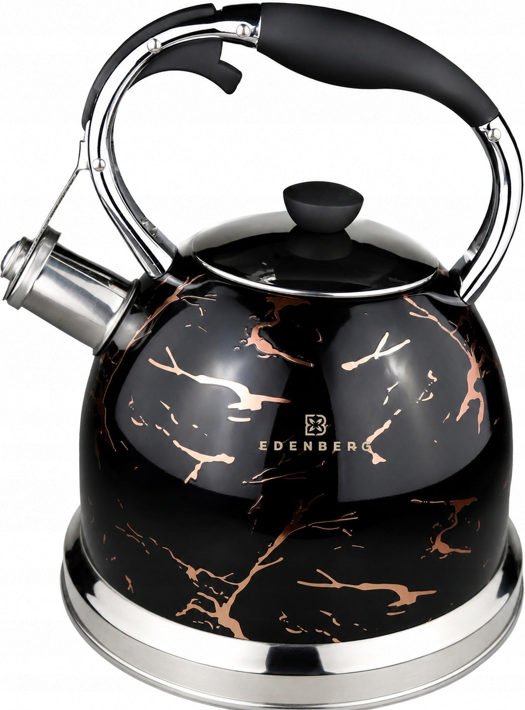 Kettle with Whistle Colorful Gold Induction Gas 3L EDENBERG
