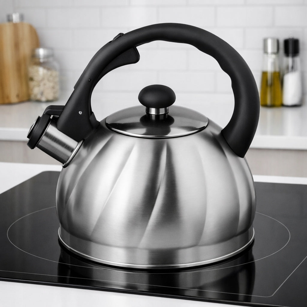 Kettle with Whistle Light Small Gas Induction 2L Hoffner Brand Hoffner
