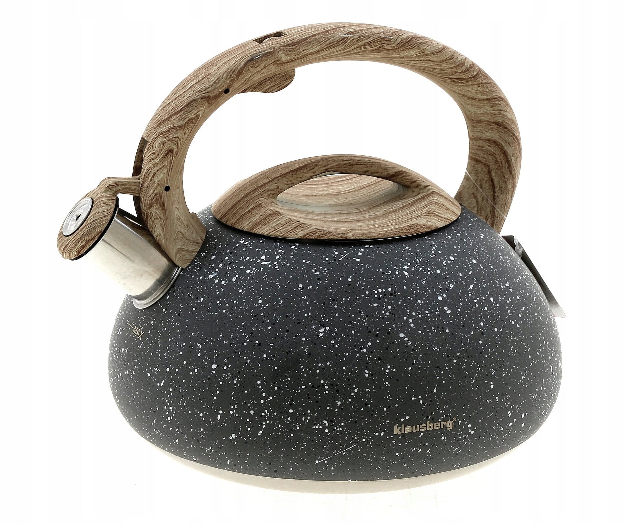 Kettle with whistle 2,7 L MARBLE Induction 7250 Material steel