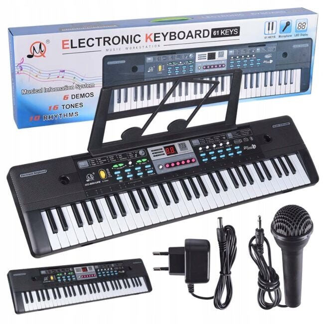 Keyboard Organ Keys with microphone for children MQ 601 UFB