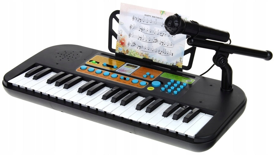 Keyboard Piano Organs Piano Microphone for Kids Music Packaging status original