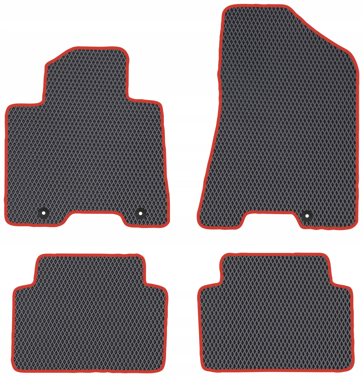 Kia Sportage IV 2015-2018 EVA Rugs BLACK Manufacturer Max-Dywanik