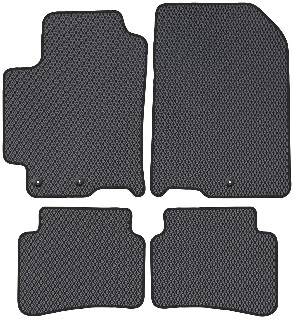 Kia Stonic 2017- EVA Rugs BLACK Manufacturer Max-Dywanik