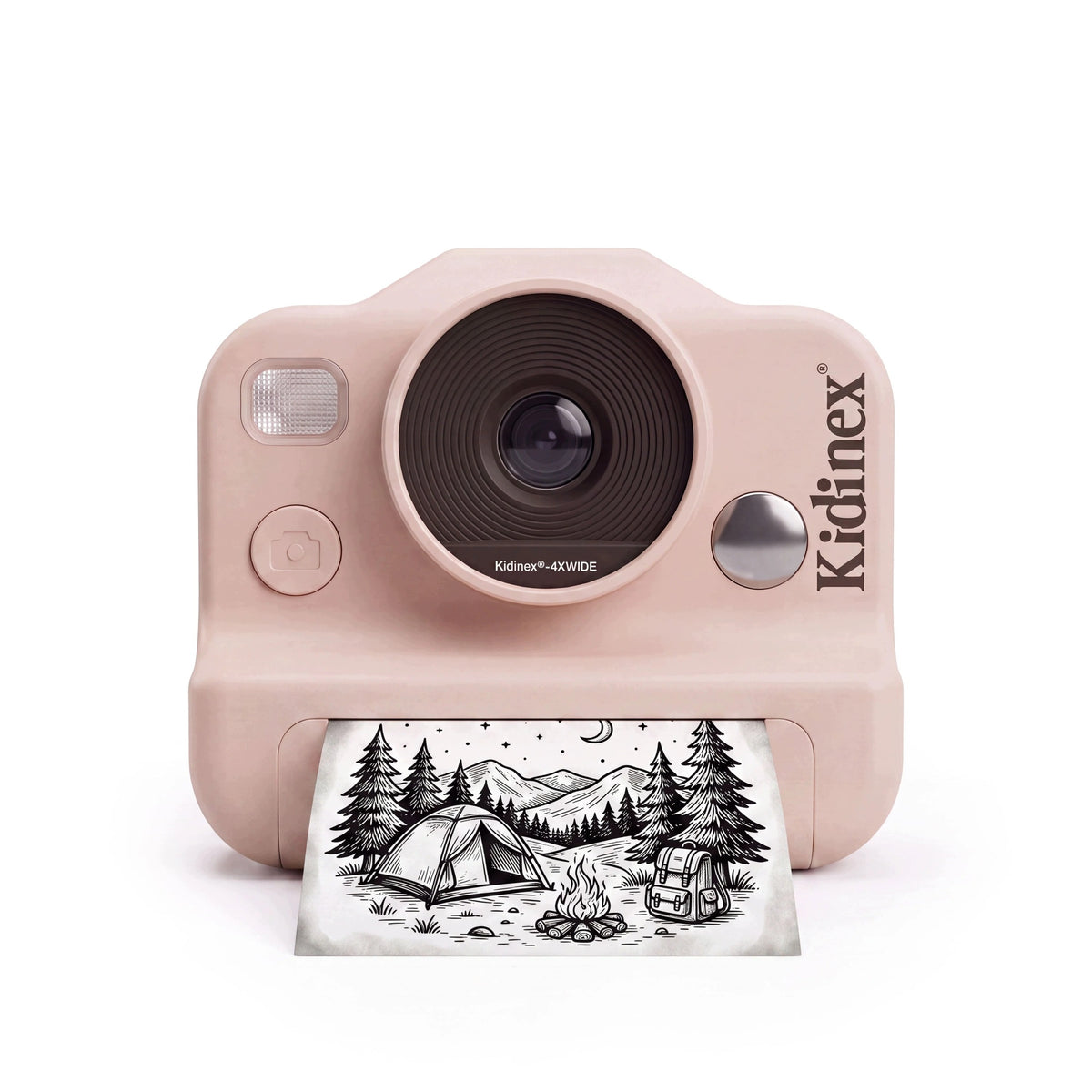 KidSnap Pink Instant Print Photography Camera for Kids