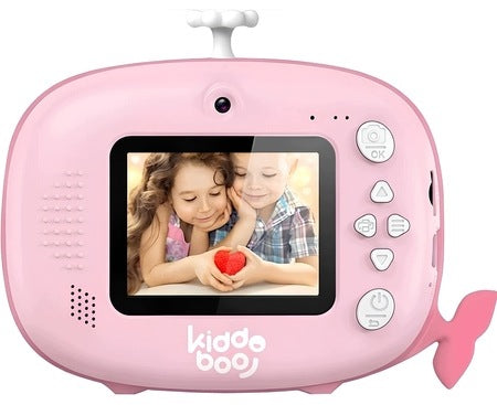 Kiddoboo FotoFun 2 camera with thermal printer and selfie + 32GB Blue card Manufacturer code KKUT-17