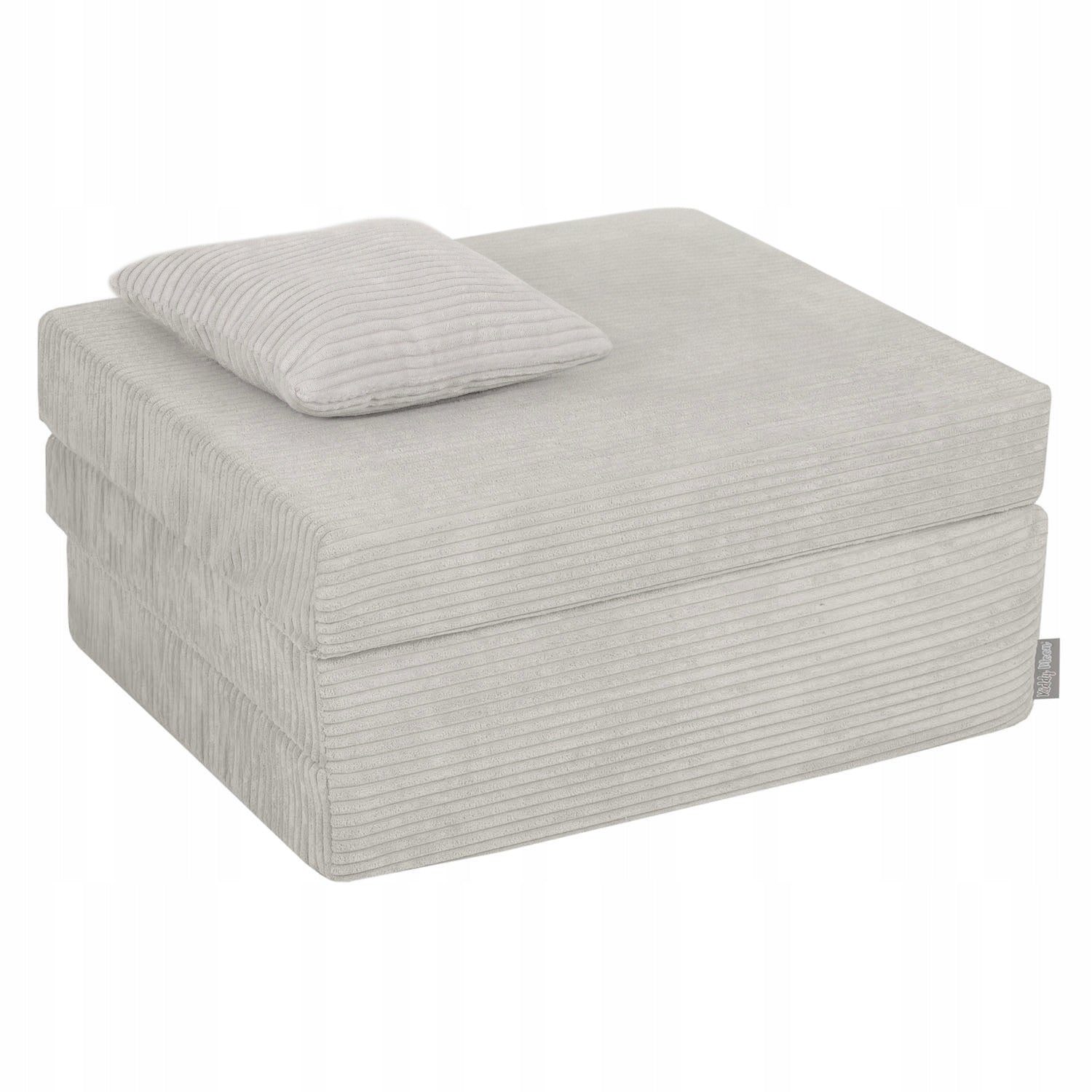 KiddyMoon Children's Foam Folding Mattress 165x70 KMMP-1650 Light Grey Brand KiddyMoon