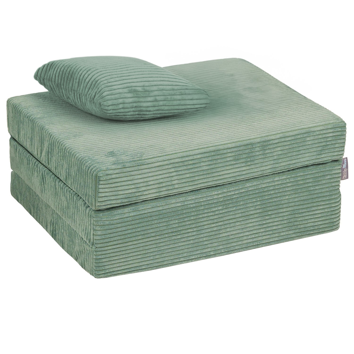 KiddyMoon Children's Foam Folding Mattress 165x70 KMMP-1650 green Manufacturer code 5905054875237