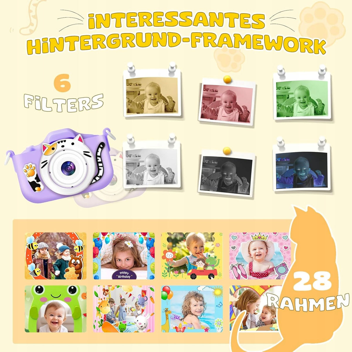 Kids Digital Camera Card 32 BG Digital Camera Manufacturer code B09Q7SXX68